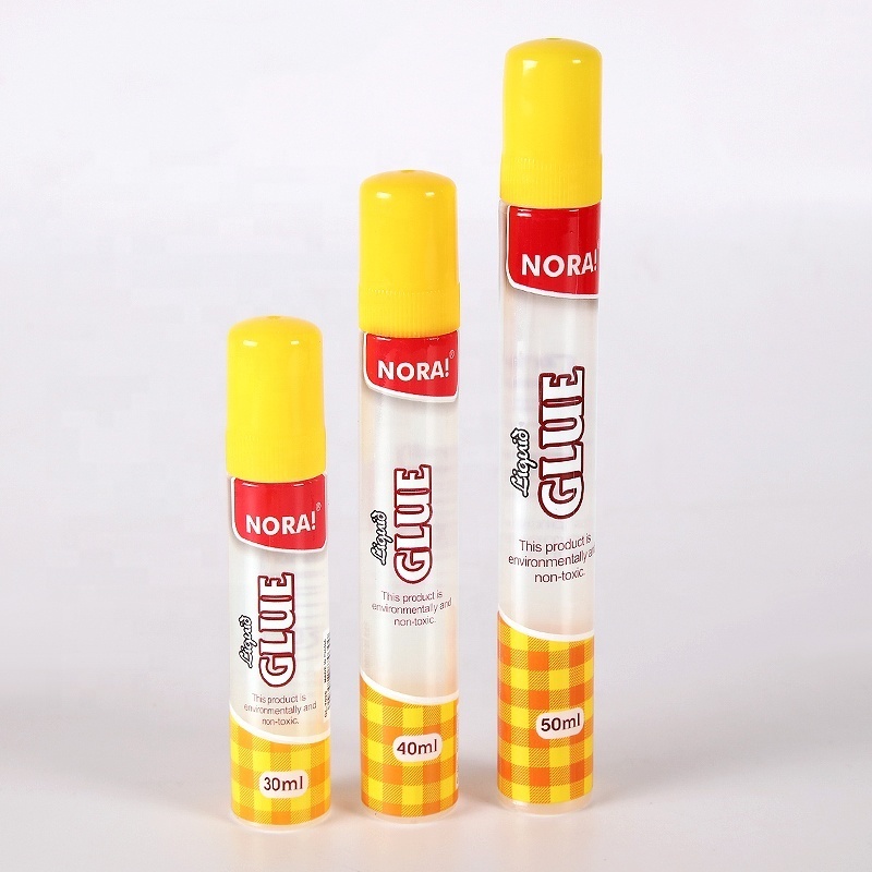 Porous Glue Tip Transparent Liquid Glue 30ml Student Stationery Office Commercial High Viscosity Small Volume Glue