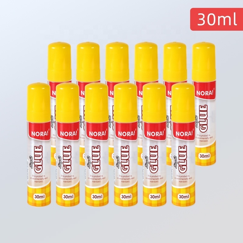 Porous Glue Tip Transparent Liquid Glue 30ml Student Stationery Office Commercial High Viscosity Small Volume Glue