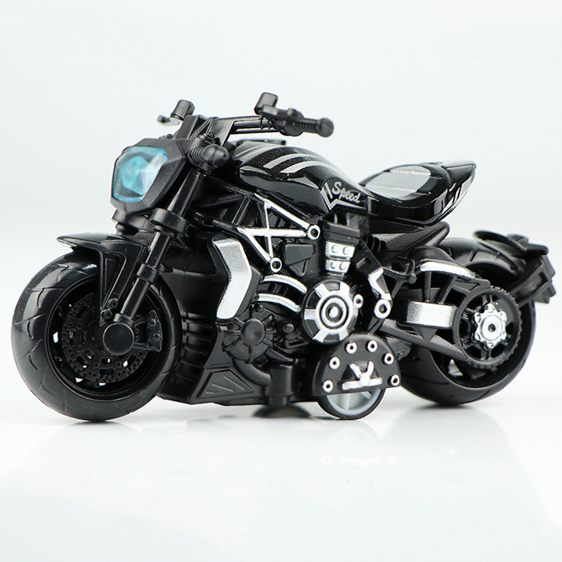 Hot Selling Diecast 1:32 New Pull Back Motorcycle Toys Different Kind Alloy Diecast Motorbike Friction Toys