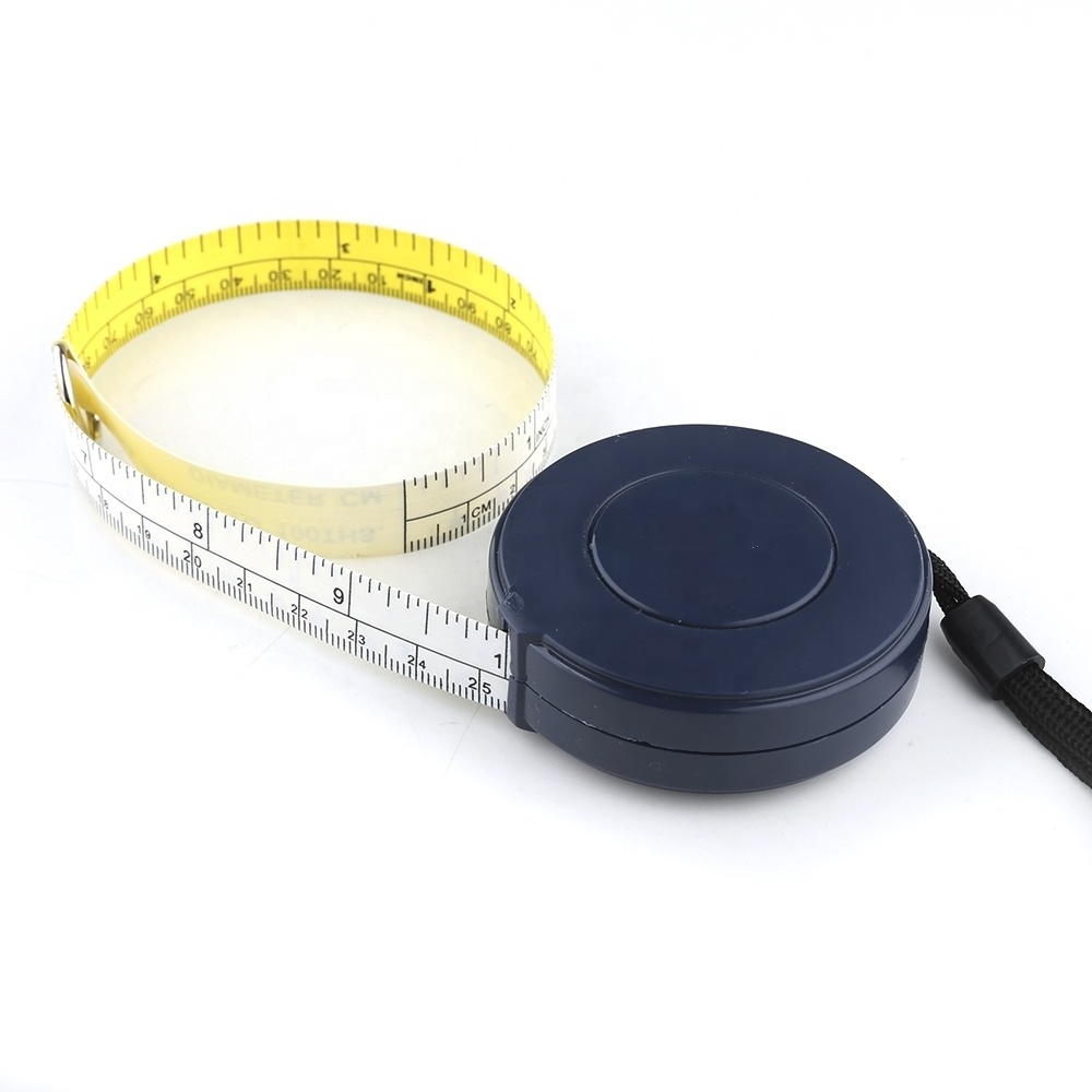 High Accuracy Printed Round Shape Pipe Tape Measure Diameter Pipe Long Measuring Tape for Pipe Circumference