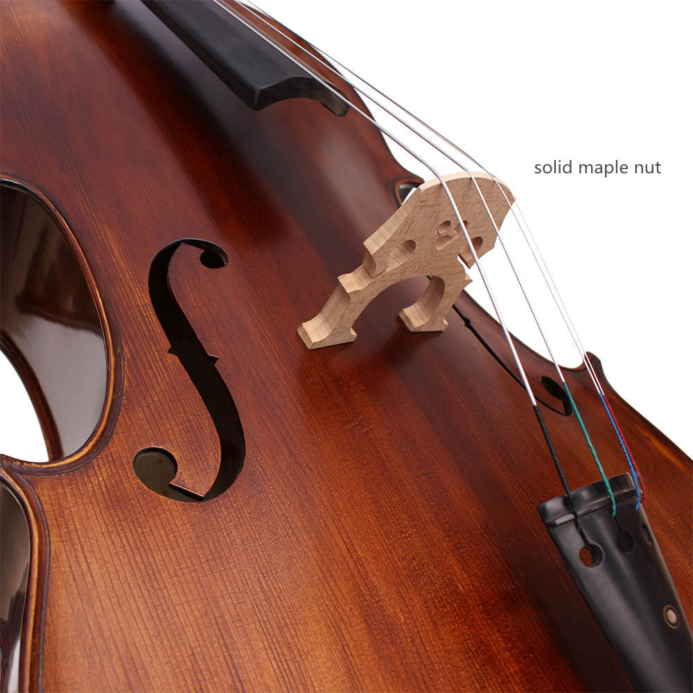 factory price  professional  cello matte antique color   solid wood 4/4 cello made in china suitable for cello lovers