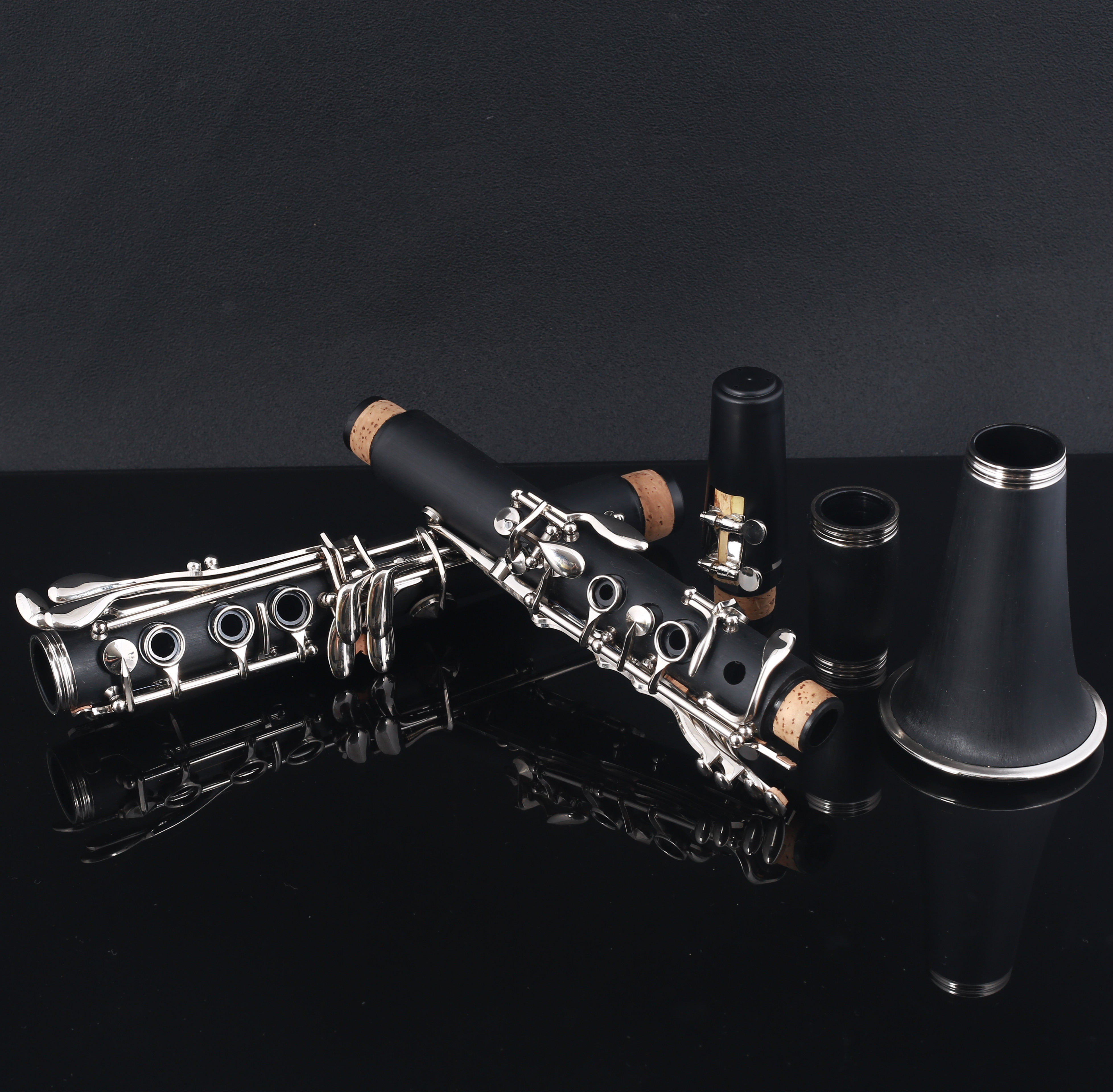 colorful  clarinet Bb/G  tone    Nickel Plated  clarinet  17  key clarinet  suitable for  beginners gifts