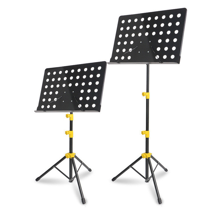 hot sell Universal  stand for musical instrument folding music rack Free Adjusting Sheet Music Stand With Carrying Bag