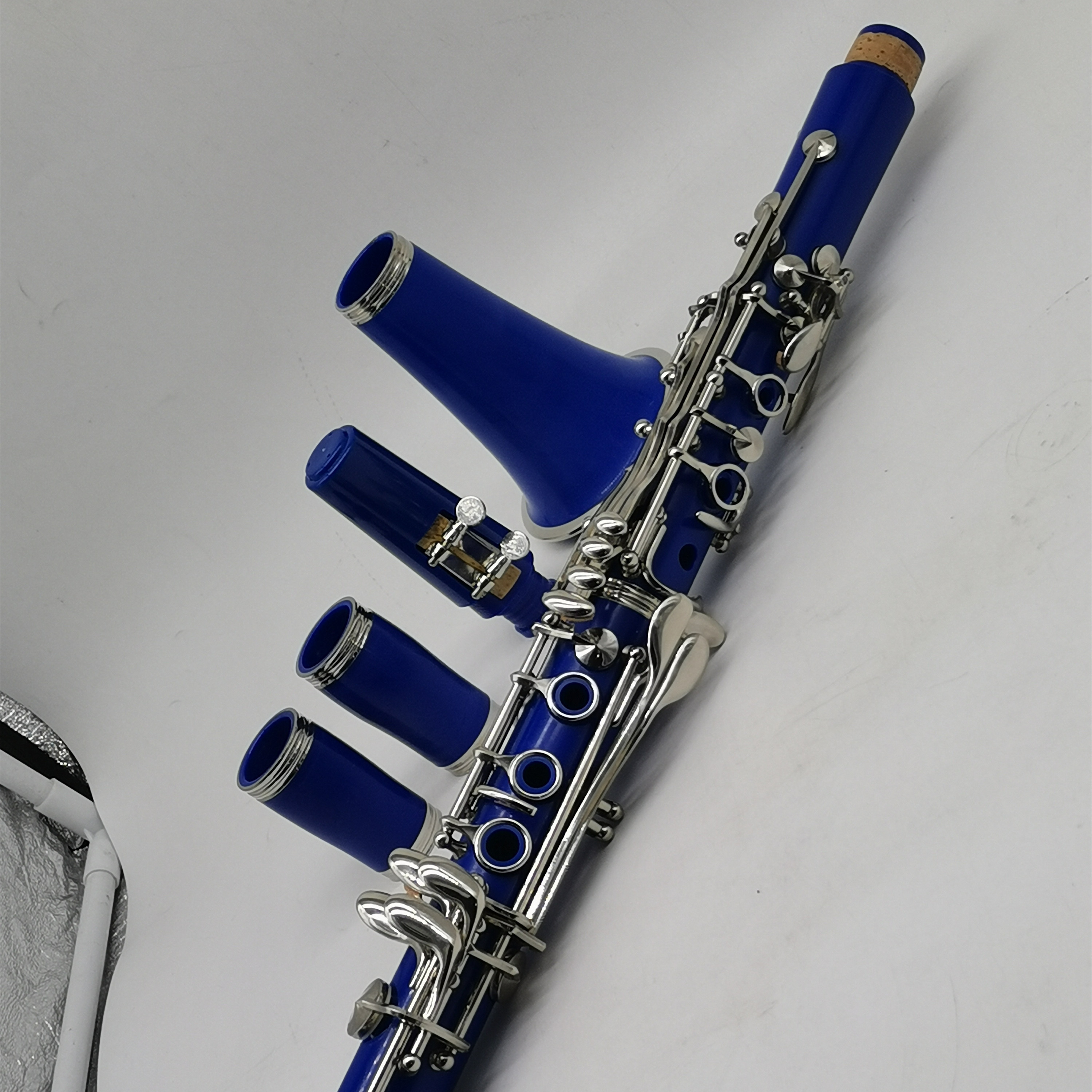 colorful  clarinet Bb/G  tone    Nickel Plated  clarinet  17  key clarinet  suitable for  beginners gifts