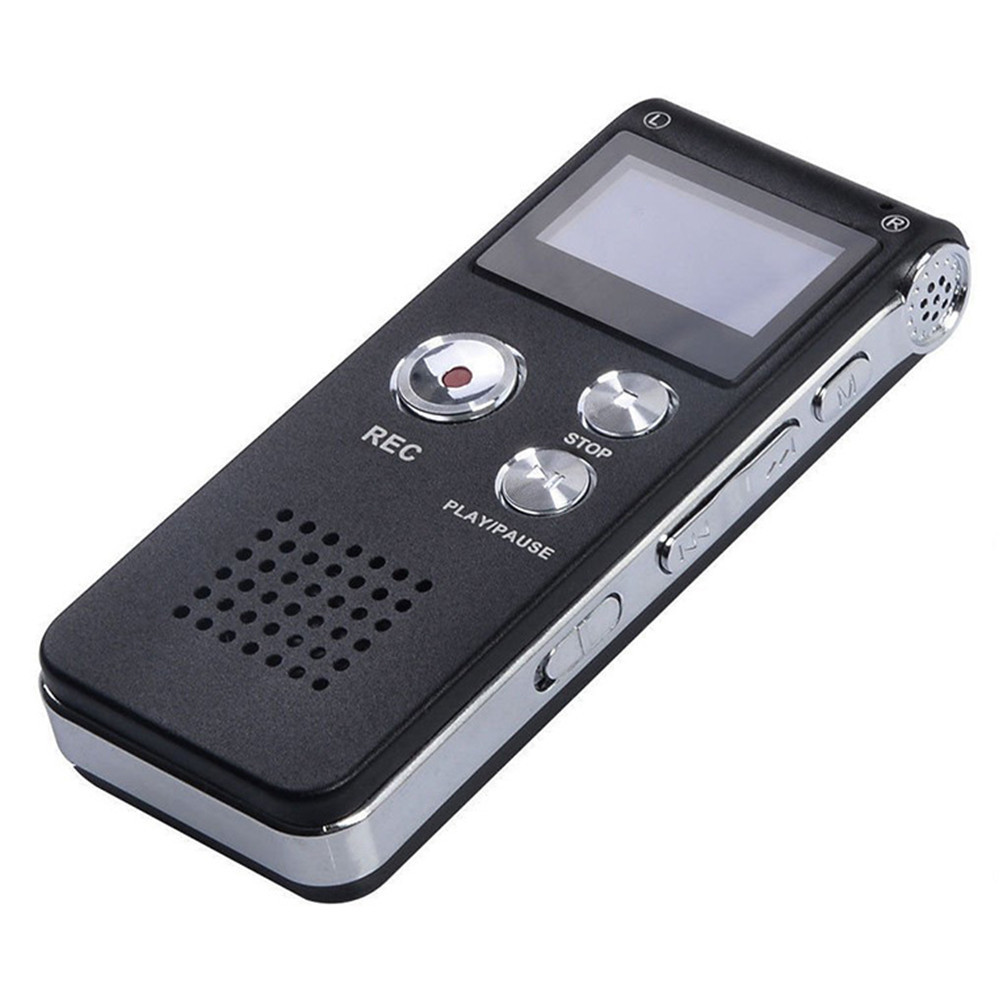 Multi-function HD Mini Digital Voice Recorder MP3 player Portable Long Distance smart noise reduction conference recorder