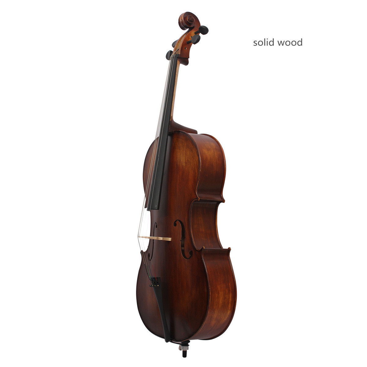 factory price  professional  cello matte antique color   solid wood 4/4 cello made in china suitable for cello lovers