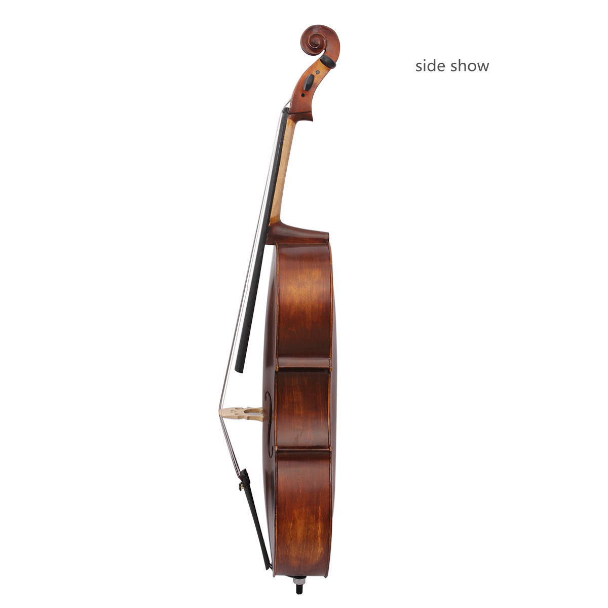 factory price  professional  cello matte antique color   solid wood 4/4 cello made in china suitable for cello lovers