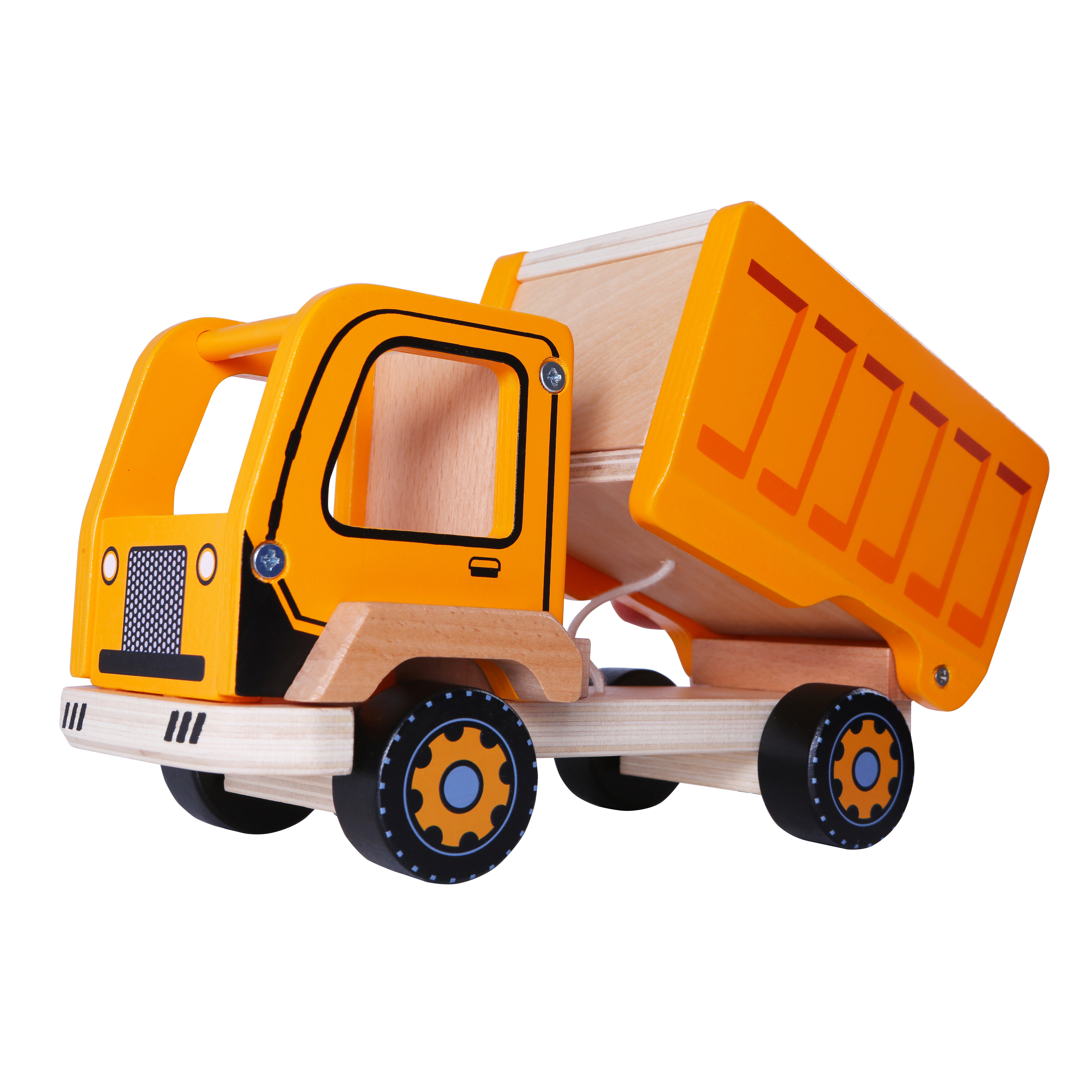 Montesori Toys Educational Toys Dump Truck Toy Four-wheeler Engineering Truck Large for Toddler