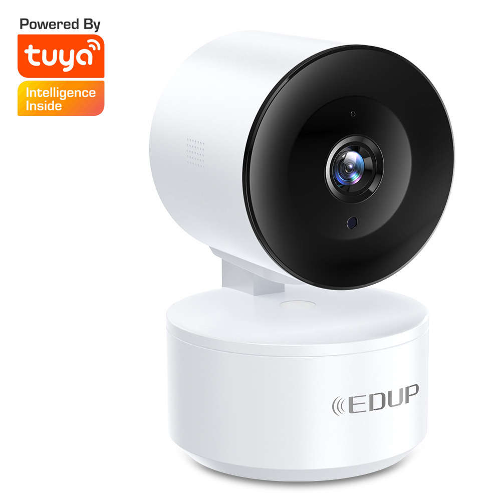 EDUP Smart Camera 300W HD WiFi Night Vision IP Camera AI Tracking Baby Security Monitor 2K Network WiFi Camera