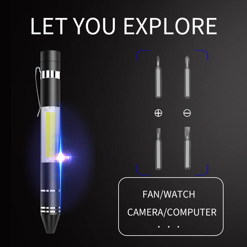 E-durable 4 in 1 Precision Screwdriver Kit Finishing Precision Mini Screwdriver set Mini Pen Screwdriver