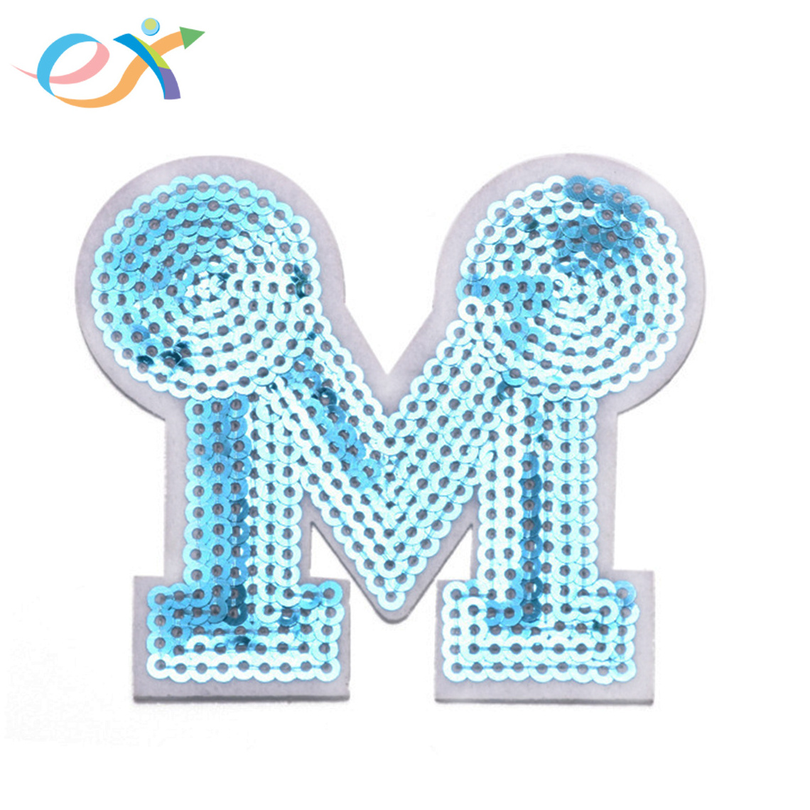 custom reversible sequin fabric embroidered patches sequin lipsticks cloth patches