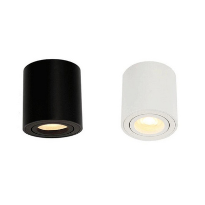 Cylinder Surface Mounted LED GU10 Downlight Fixture Bathroom Ceiling Down Spot Light GU 10 Fitting pendant lamp