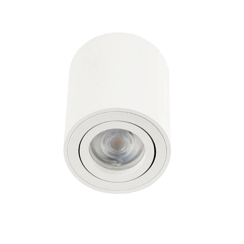 Cylinder Surface Mounted LED GU10 Downlight Fixture Bathroom Ceiling Down Spot Light GU 10 Fitting pendant lamp