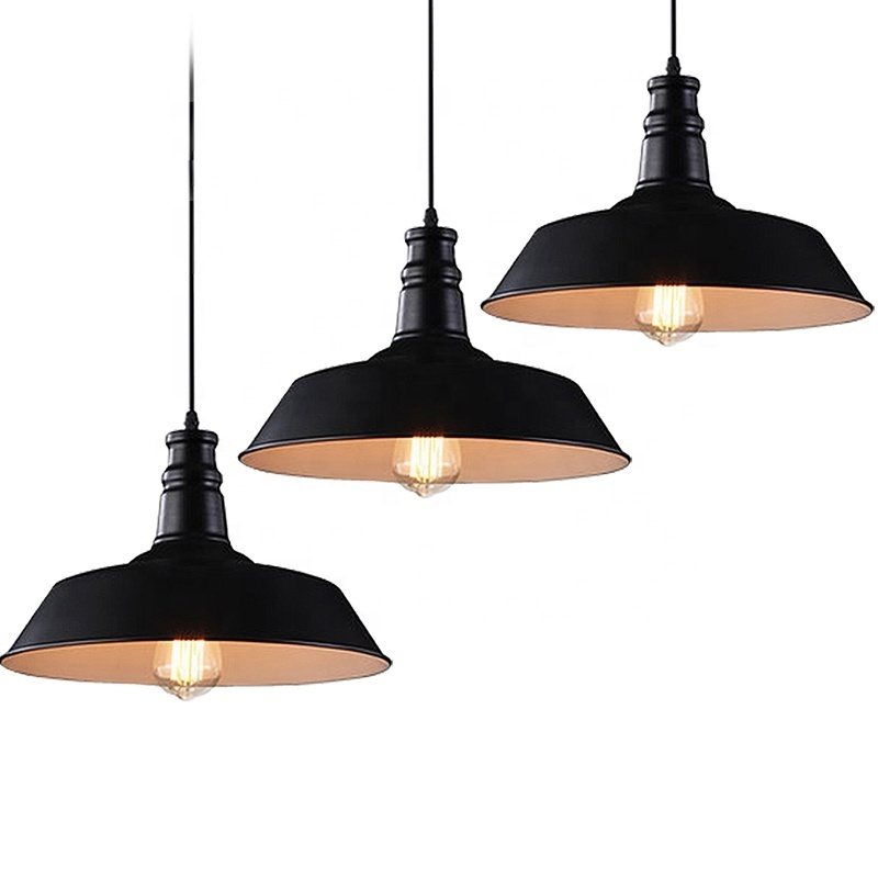 Industrial Chandeliers Pendant Lights Vintage Hanging Light Retro LED Loft Kitchen Island Bar Restaurant Cafe Iron Pendant Lamp