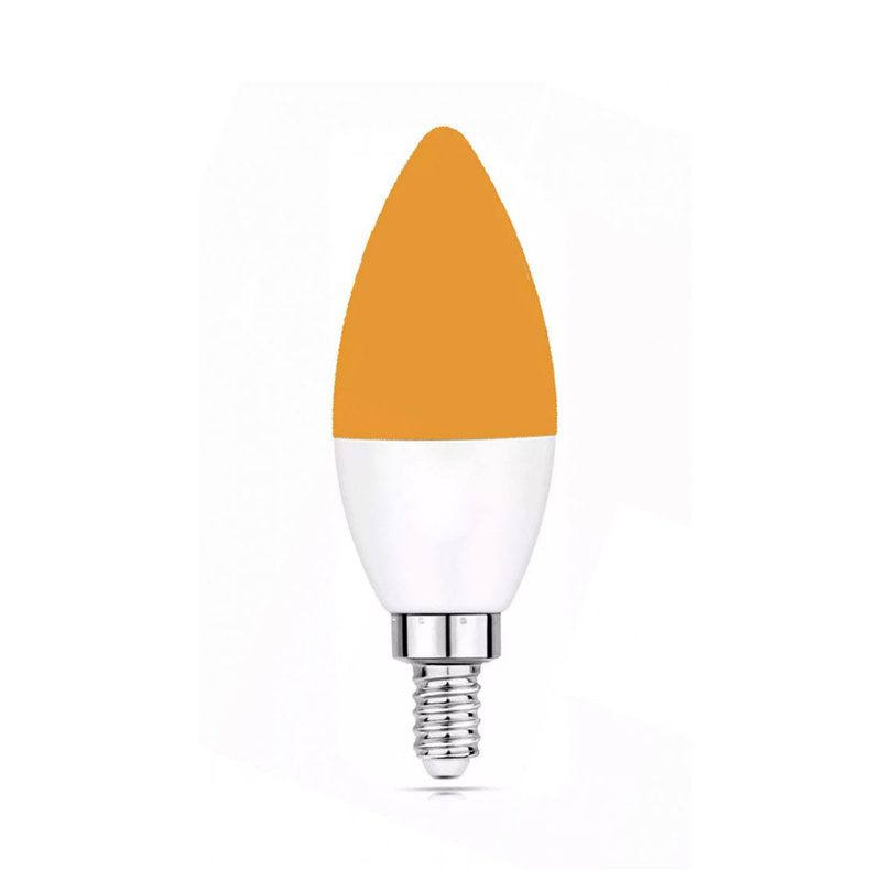 Blue Light Blocking Amber Light Color A19 A21 3W 5W 7W led night bulb No blue sleep light bulb NO Flicker