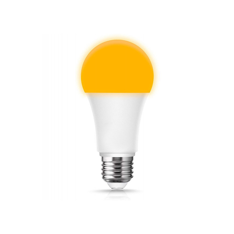 Blue Light Blocking Amber Light Color A19 A21 3W 5W 7W led night bulb No blue sleep light bulb NO Flicker