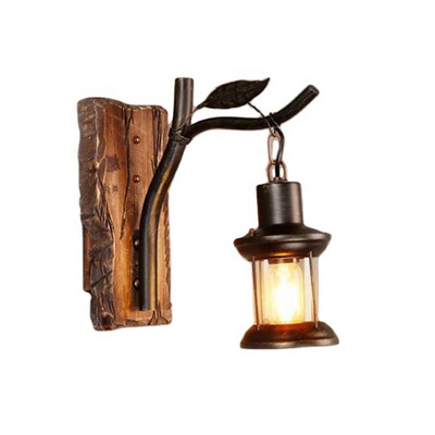 led wall lamps vintage industrial wood wall lamp indoor wall lights for home