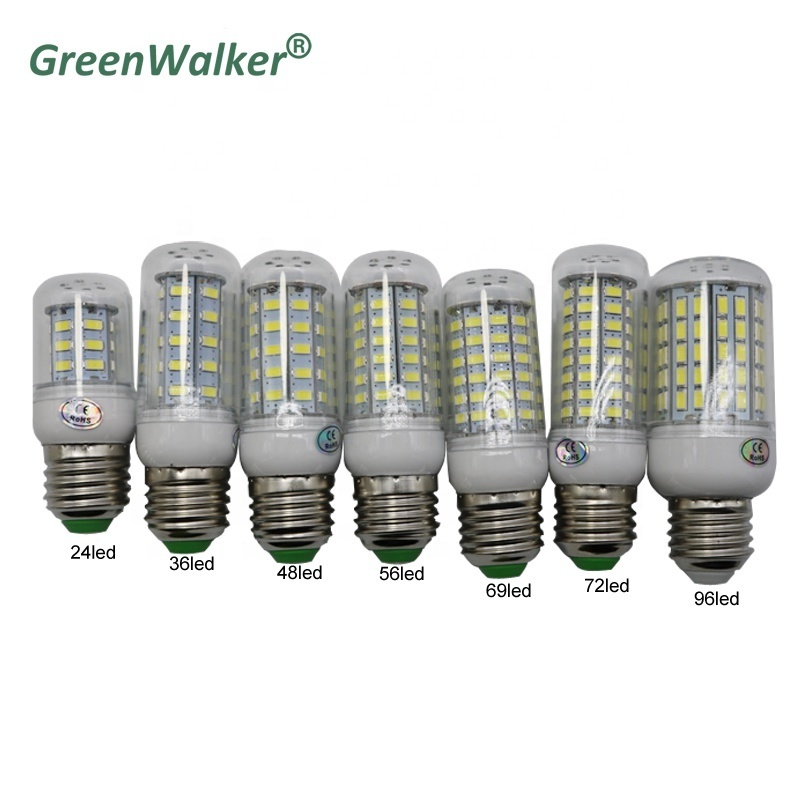 New arrival E27 E26 E14 B22 LED Corn Light Bulbs 5730 SMD Corn led 220V 110V