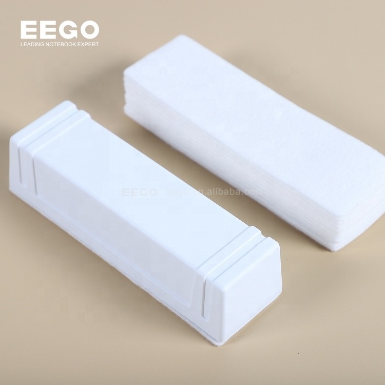 Plastic magnetic whiteboard eraser