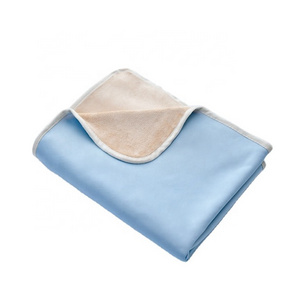 Breathable Absorbs Heat One Side Cool Feeling One Side Warm Feeling Summer Cooling Blanket for Hot sleeper