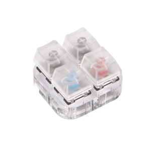 Gaming Keyboard Switch Tester for Mechanical Switch Kailh Gateron Cherry Outemu TTC Switch Transparent Shaft Cover Shaft Tester