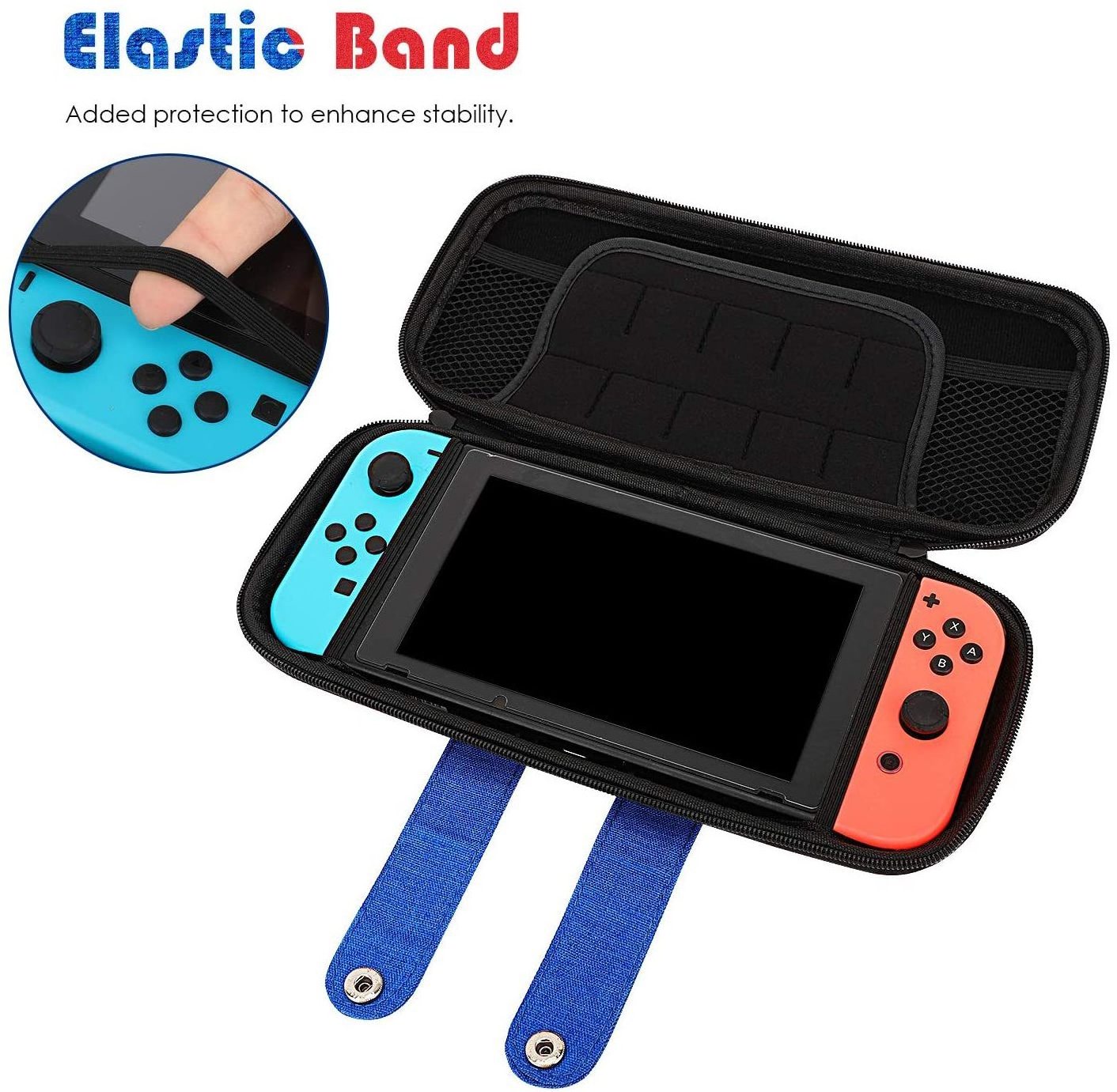 Mario Switch Game Accessories Portable Protective Hard Shell Cover Travel Carrying Case EVA NS Storage Bag For Nintendo Switch