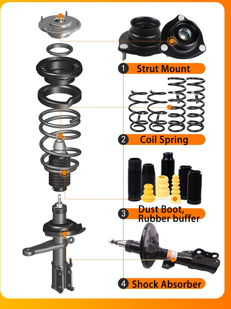 Supplier Automobile Shock Absorber For Ford KUGA YL8Z18124EA