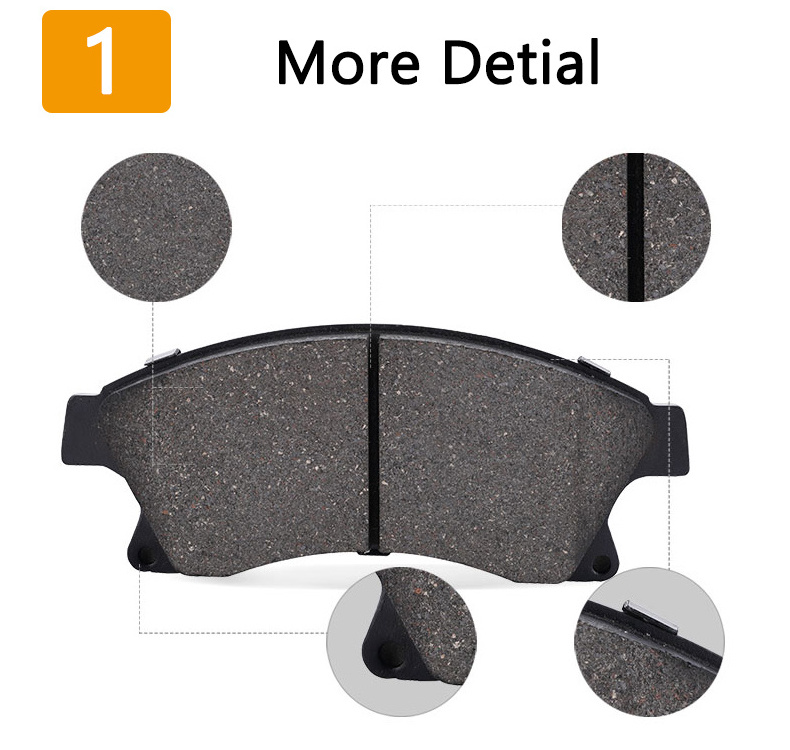 EEP High Quality Auto Brake Pads For Toyota Corolla ZZE122 FD2754