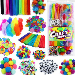 Arts and Crafts Supplies for Kids Supplies & Materials DIY Education Preschool Homeschool All in One D.I.Y. Crafting