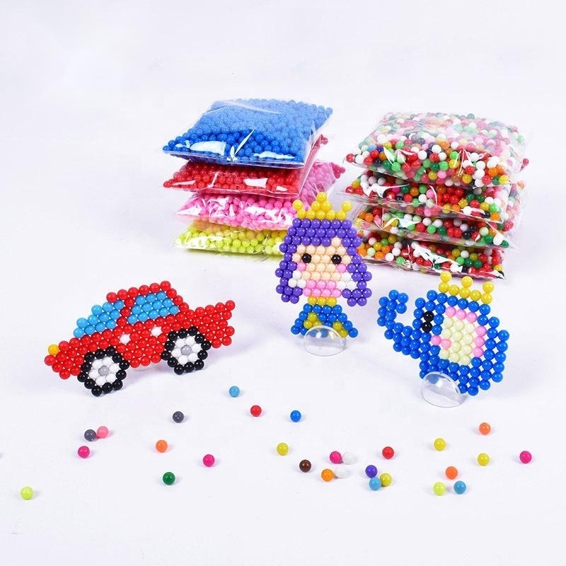 High Quality Children Perler Kit 5mm Fuse Hama Beads 3d Puzzle Diy Toy Kids Creative Handmade Craft Toy Gift