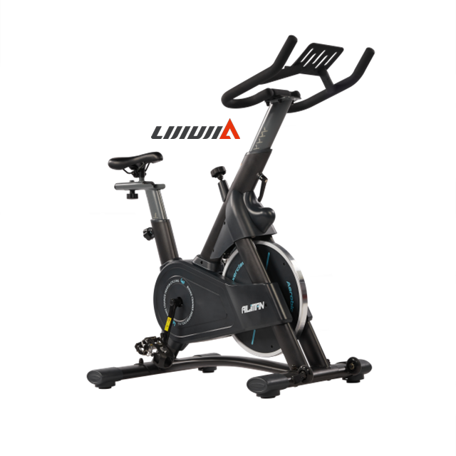 Lijiujia Professional Premium Grade Dynamic Iron Wheel indoor 18kg flywheel Spinning Bicycle Spring Cycling Exercise Spin Bike