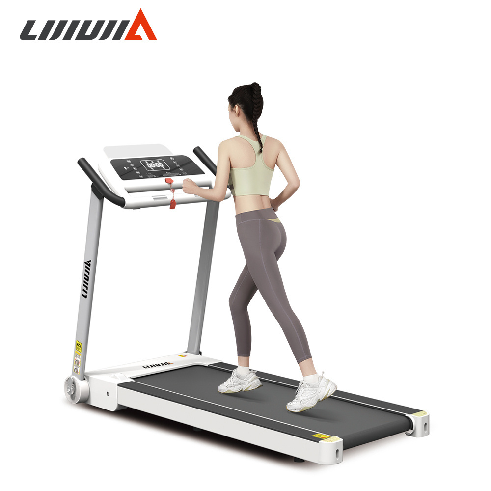 Lijiujia 1.75HP Professional LED Electric Folding Equipment Fitness Gym Treadmill Running Track Machine