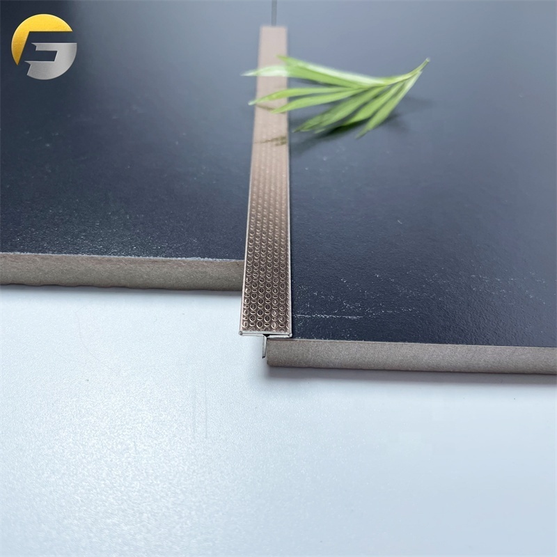 WL3 Decoration Edge Free Sample steel tile profil Profiles  Stainless Steel T trim  Corner Trim Stainless Decorative Corner