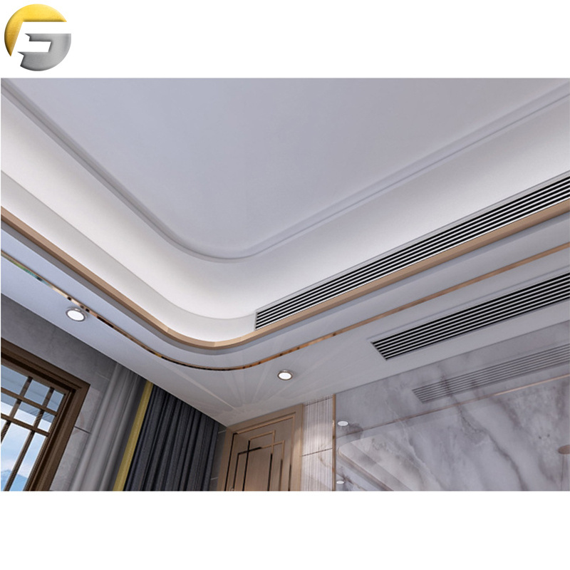 V0899 Curved Ceiling Trim Strips Color Available Stainless Steel Metal Tile Trim Stainless Steel Guard Wall Edge Trim