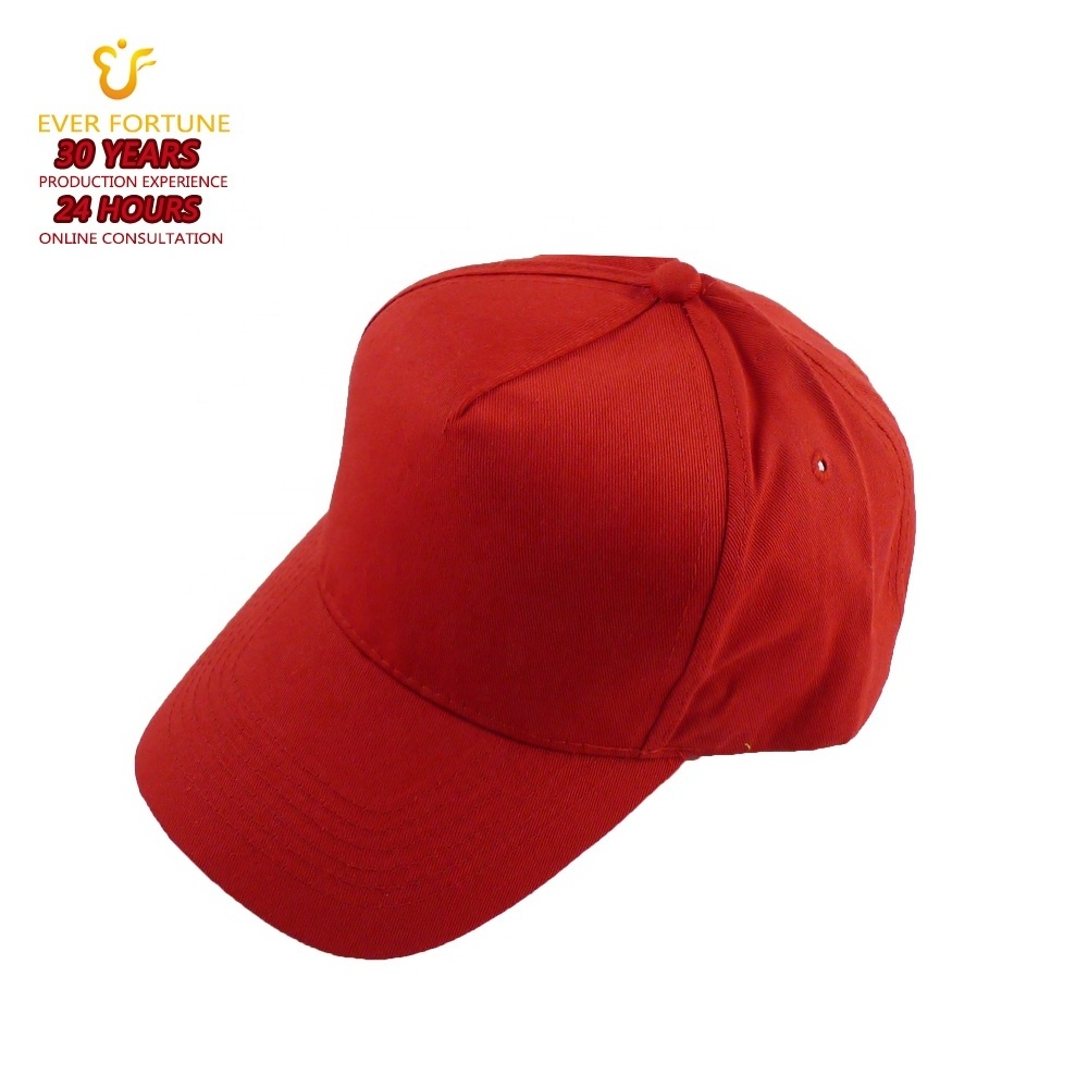 Promotional Cheap Plain 5 Panel 100% Cotton Baseball caps Sports Cap Truck Hats Men Women Low Price Adjustable  Dad Hat