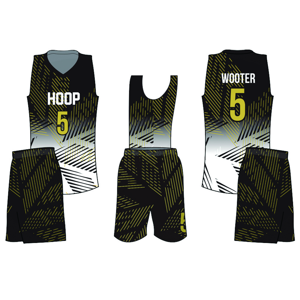 Sublimation Classic Thailand Street Uniform Jersey Training Basketball Uniform Latest Custom Design