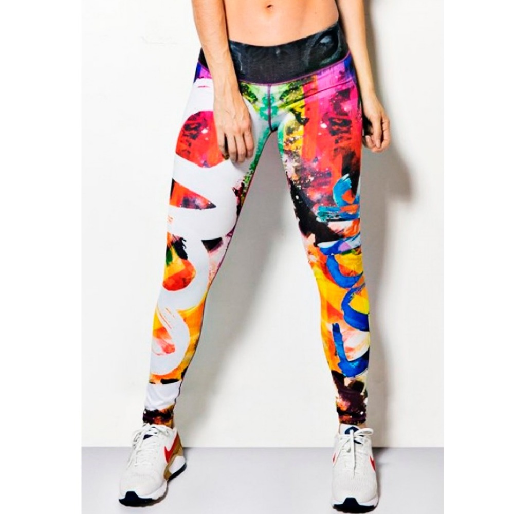 Customize High Quality Polyester Sportswear Wholesale Skin Tight Yoga Leggings For Women