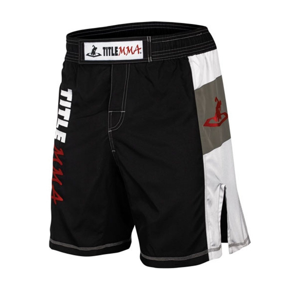 Custom newly design Cross fit MMA shorts kick boxing boxing fight shorts for men mma shorts high slit