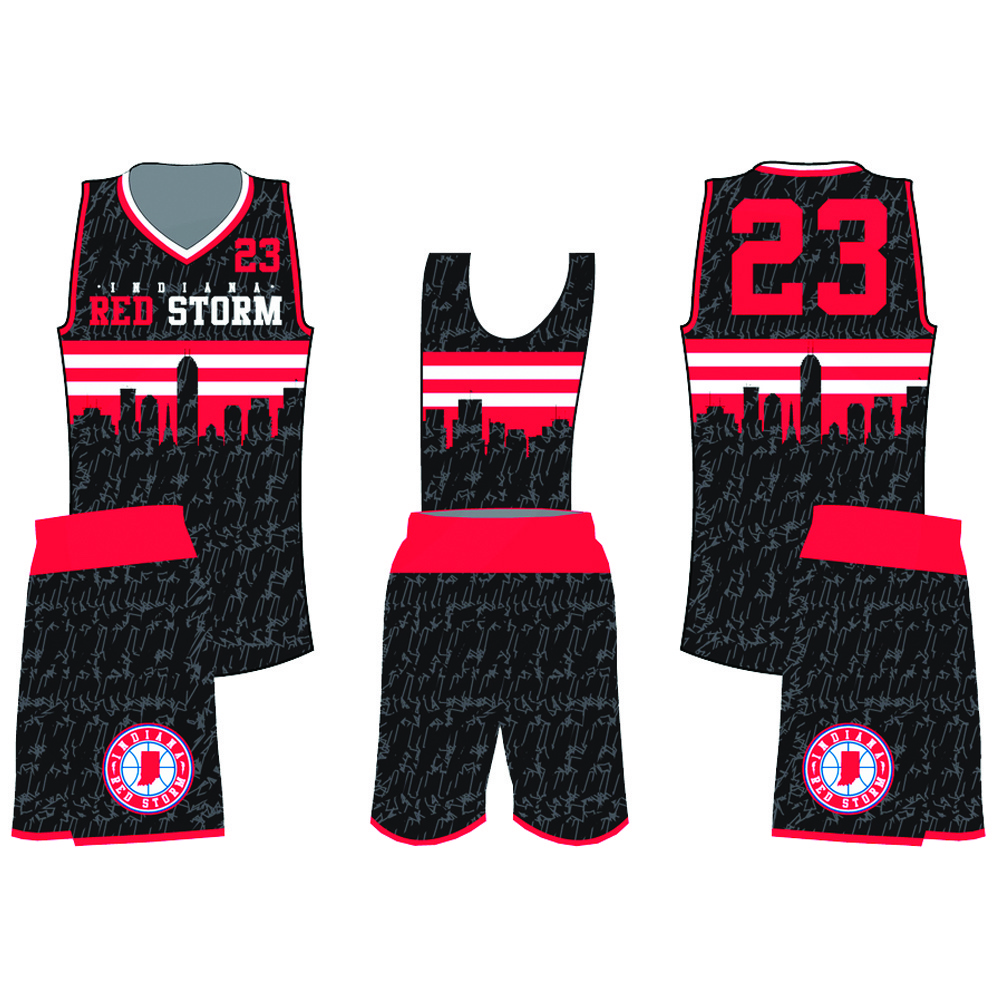 Sublimation Classic Thailand Street Uniform Jersey Training Basketball Uniform Latest Custom Design