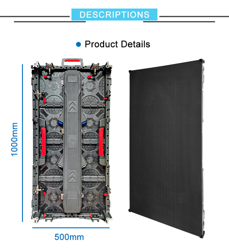 Pantalla led display boards panel advertising snap screen murah led video wall outdoor led display p3.91 led screen outdoor