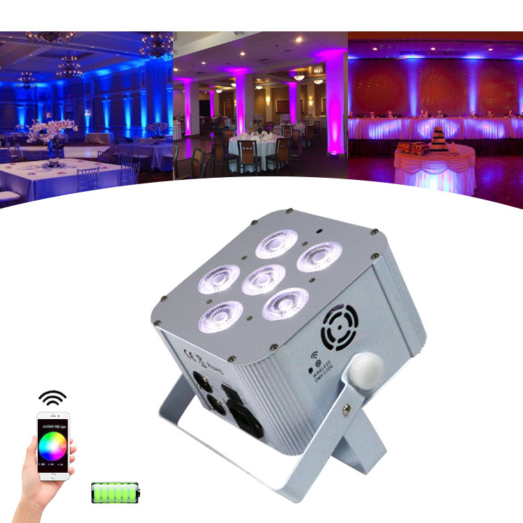 battery wireless dmx 4x18w 10wv rgbw tri beam lp007 par light outdoor wall led uplight with reading light