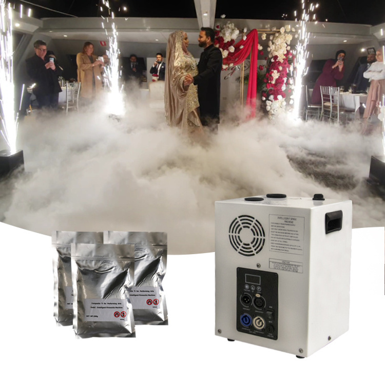 buy wholesale chinese prices backdrop event rotating cold fountain fireworks spinning sparkler machine for wedding decorations