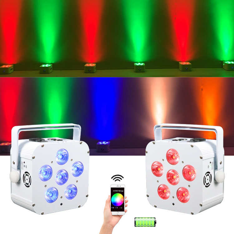 battery wireless dmx 4x18w 10wv rgbw tri beam lp007 par light outdoor wall led uplight with reading light