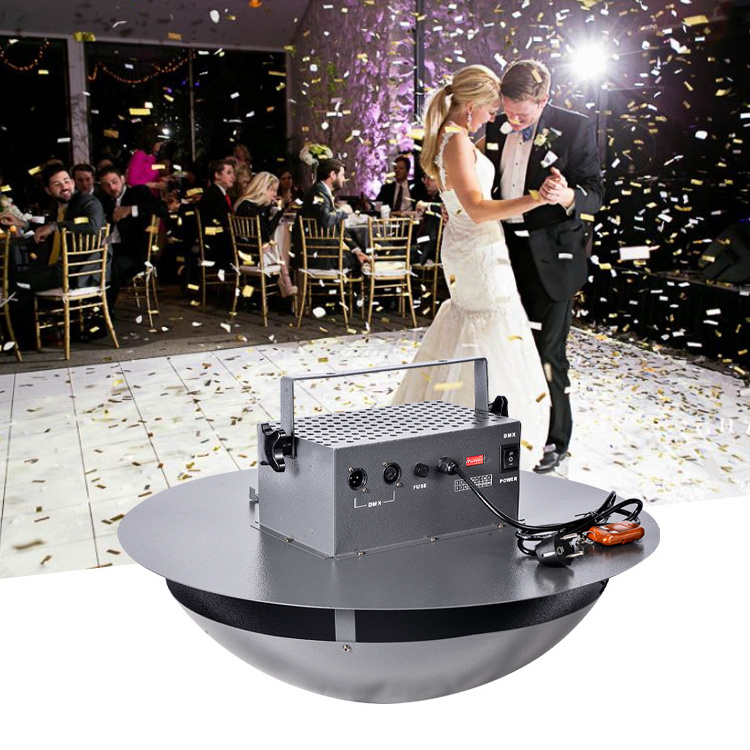 stage special effect remote electric big co2 dmx confetti cannon machine