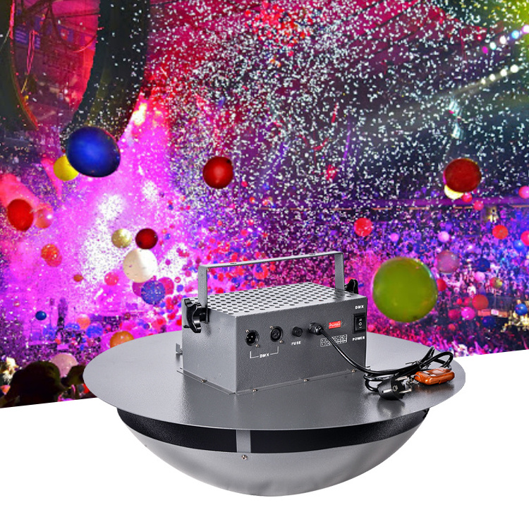 stage special effect remote electric big co2 dmx confetti cannon machine