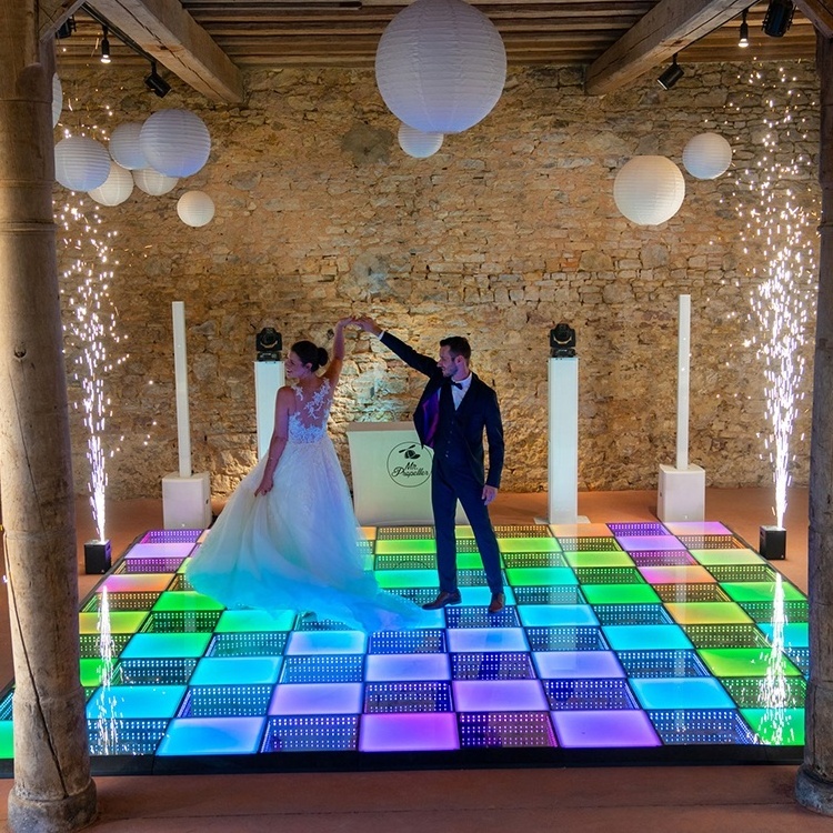 Led stage infinity 3D charming dj lights led video dance floor led