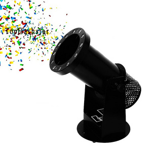 LED 1200W DMX Electric Remote Control Party Confetti Cannon Machine Wedding Confetti Jet Colorful Paper Confetti Cannons Machine