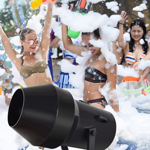 Big Power 3000W Moving Head Jet Foam Machine Cannon Party Pool Spray Foam Machine Outdoor Swimming Pool Foam Blower Machine