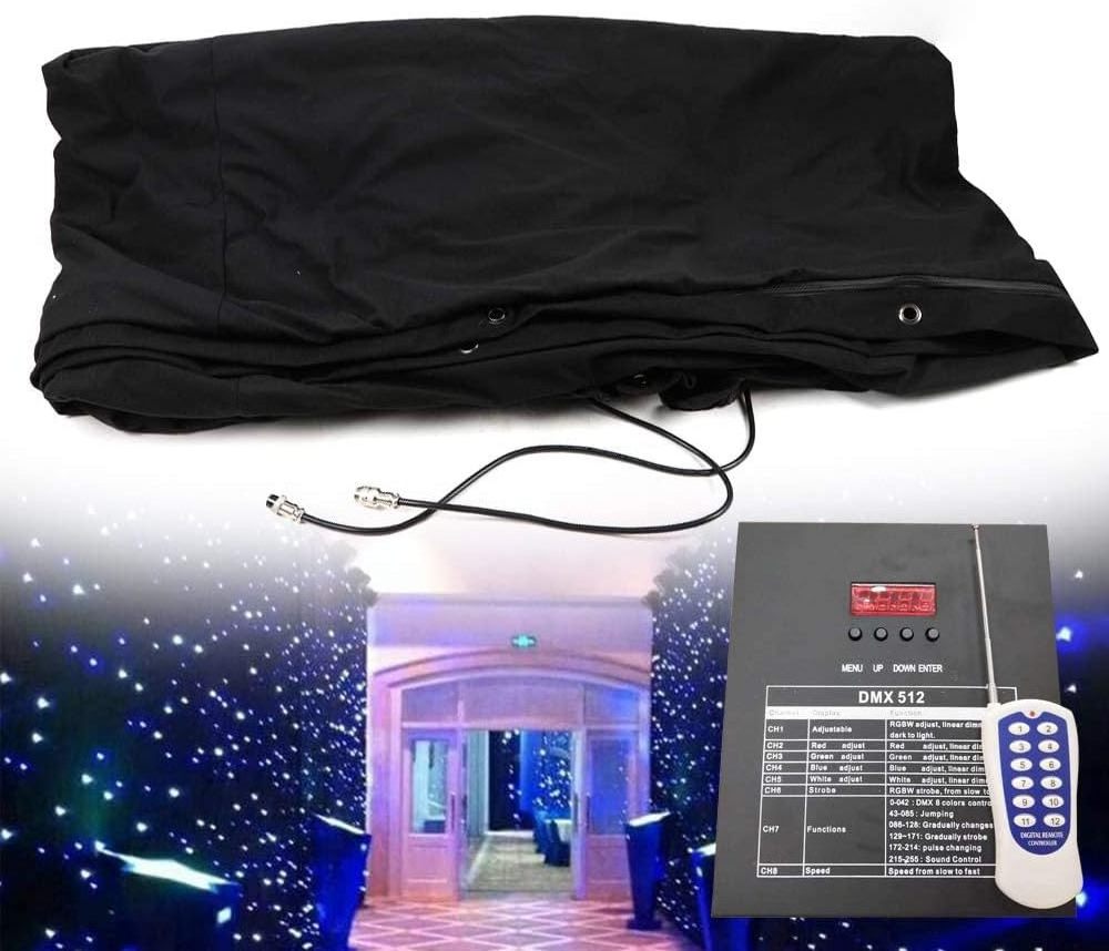 Stage Background Led Curtain Light Hot Sale Led Starlight Curtain Party Stage Show Factory