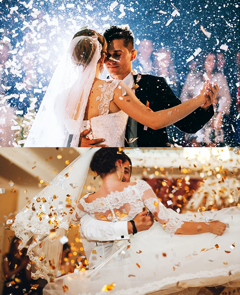 LED 1200W DMX Electric Remote Control Party Confetti Cannon Machine Wedding Confetti Jet Colorful Paper Confetti Cannons Machine